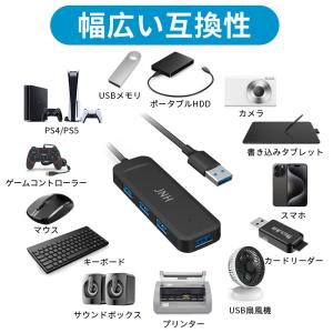 JNH 5Gbps高速転送 USBハブ USB...の詳細画像4