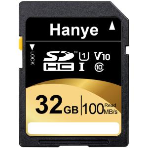 SDカード SDHCカード 32GB Hanye 超高速100MB/S Class10 UHS-I