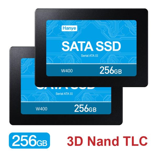 2個セットお買得 Hanye製 SSD 256GB 内蔵 2.5インチ SATAIII 6Gb/s ...