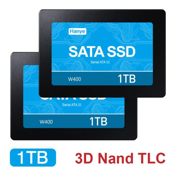 セール Hanye製 SSD 1TB 2個セットお買得 内蔵 2.5インチ SATAIII 6Gb/...