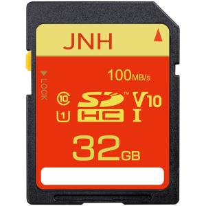 SDカード SDHCカード 32GB JNHブランド 超高速100MB/S Class10 UHS-I U1 V10対応 国内正規品5年保証