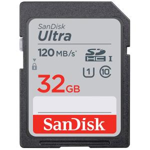 SDHCカード Ultra 32GB UHS-I U1 R:120MB/s Class10 SanD...