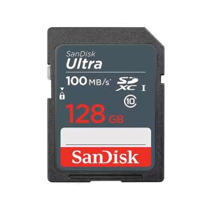 SDXCカード Ultra 128GB UHS-I U1 R:100MB/s Class10 SanDisk サンディスク SDカードSDSDUNR-128G-GN3IN海外向けパッケージ｜jnh