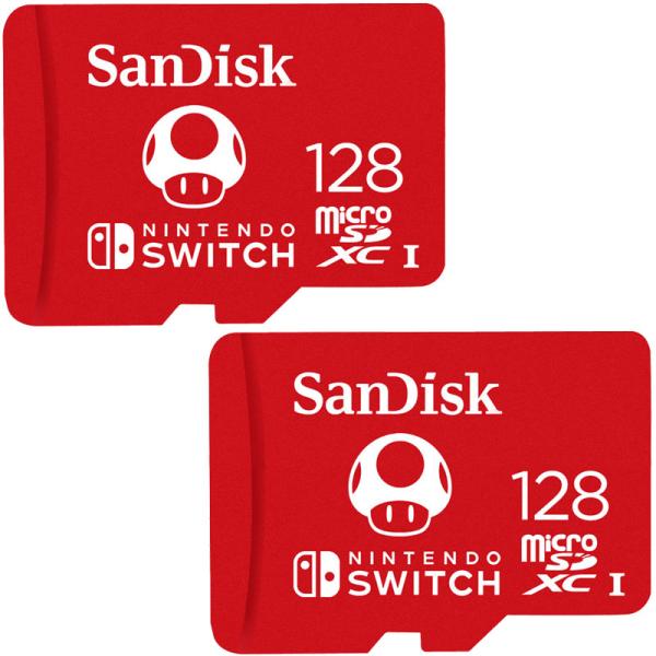 2個セットお買得 マイクロsdカード microSDXC 128GB for Nintendo Sw...