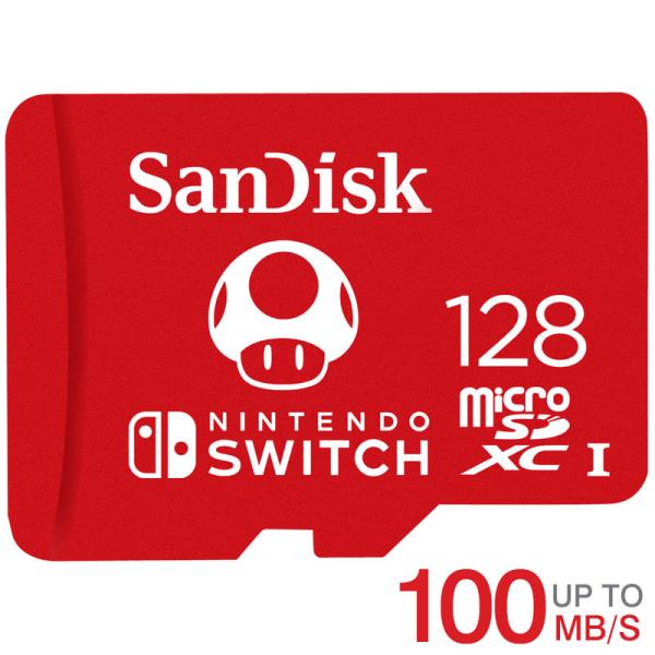 マイクロsdカード microSDXC 128GB for Nintendo Switch SanD...