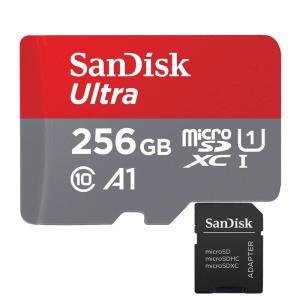 microSDXC マイクロSDカード 256GB SanDisk UHS-I U1 A1 SDSQUA4-256G-GN6MA SD変換アダプター付 並行輸入品 Nintendo Switch対応 翌日配達