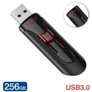 USBメモリ 256GB SanDisk サンディスク Cruzer Glide USB3.0対応 超高速 SDCZ600-256G-G35 海外パッケージ 翌日配達対応 送料無料