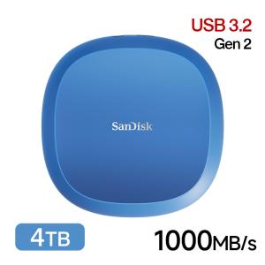 SanDisk Creator Desk Drive 4TB USB 3.2 Gen 2 1000MB/s SDSSDT40C-4T00-A25 ポータブルSSD 宅配便配送翌日配達 3年保証 並行輸入品