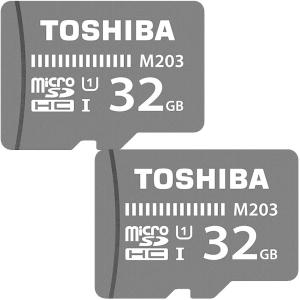 microSDHC 32GB Toshiba 【2個セットお買得】東芝 UHS-I U1 100MB/S  バルク品