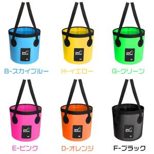 折り畳みバケツ 折りたたみ バケツ ターポリン...の詳細画像1
