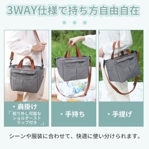 3WAY 保冷・保温ランチバッグ 三層断熱 防...の詳細画像4