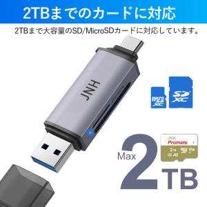 JNH SDカードリーダー USB 3.2 G...の詳細画像5