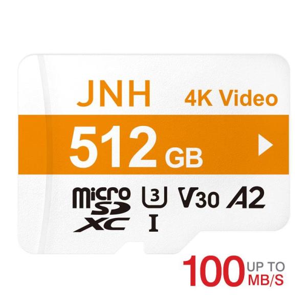 microSDXC 512GB JNH R:100MB/S W:85MB/S UHS-I U3 V3...