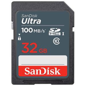 SDHCカード Ultra 32GB UHS-I U1 R:100MB/s Class10 SanDisk SDSDUNR-032G-GN3IN 海外向けパッケージ 翌日配達・ネコポス送料無料 SA1208UNR