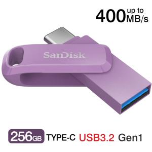 USBメモリ256GB SanDiskサンディスク USB 3.2 Gen 1 USB-A/Type-C 両コネクタ搭載 R:400MB/s 回転式SDDDC3-256G-G46L 並行輸入品 翌日配達