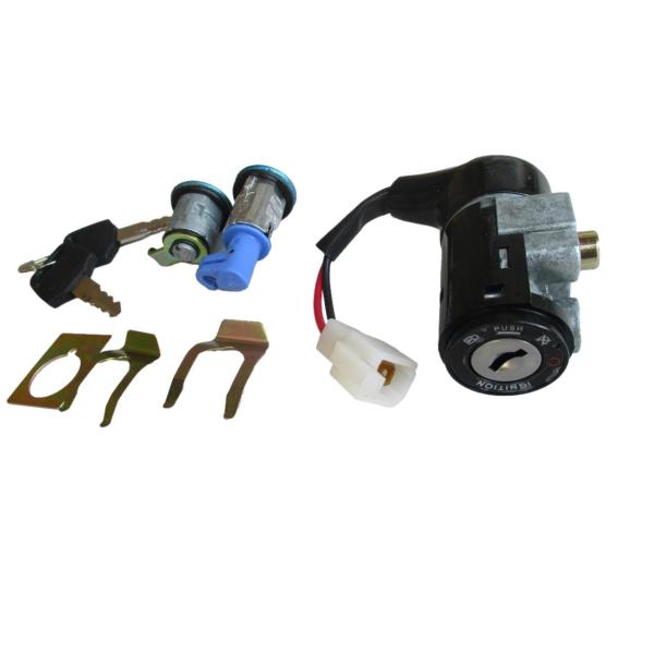 キーシリンダーセット ホンダ ディオ DIO AF34 AF35 キーセット 前期  2芯 キーシリ...