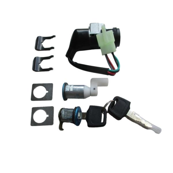 ホンダ DIO キーシリンダーセット ホンダ AF18(ディオ) 。４極用になります。社外品