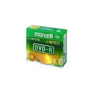 maxell データ用 DＶD-R 4.7GB 16倍速対応 10枚 5mmケース入 DR47D.S...
