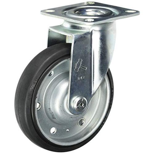 ハンマーキャスター(Hammer Caster) 軽量キャスター 旋回式ゴム車輪 150mm 420...