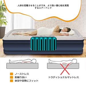 CoolTry 電動エアーベッド シングル サ...の詳細画像1