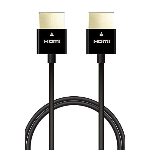 エレコム HDMI ケーブル 50cm 4K×2K対応 スーパースリム 環境に配慮した簡易パッケージ...