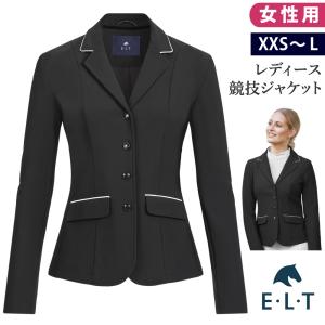 ELT 競技用 ショージャケット WJL3 レディース 女性用 じょうらん（ブラック）