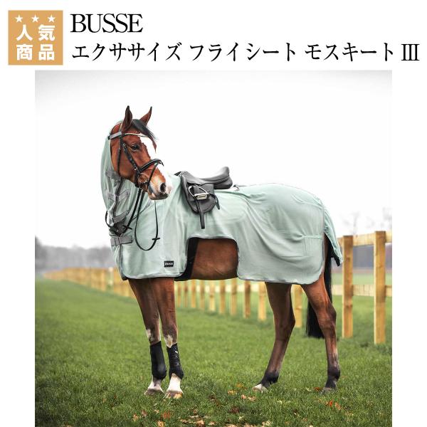 【送料無料】 BUSSE エクササイズ フライシート モスキート III 乗馬 馬着 乗馬用品 馬具