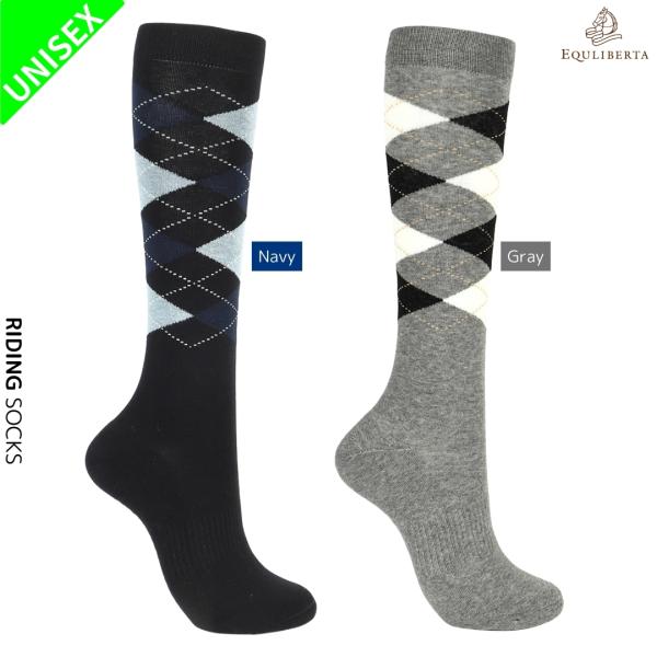 乗馬 ソックス EQULIBERTA ライディングソックス 乗馬用品 馬具