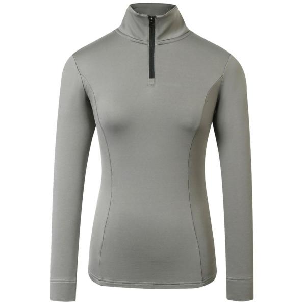 乗馬 機能性シャツ Covalliero アクティブ ジップシャツ 長袖 レディース 乗馬用品 馬具