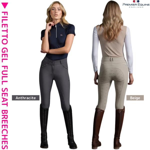 乗馬 キュロット ズボン パンツ Premier Equine フィレット 4WAYストレッチ キュ...