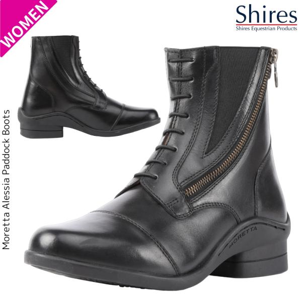 Shires アレッシア 本革 ライディング ショートブーツ 乗馬 ショートブーツ 乗馬用品 馬具