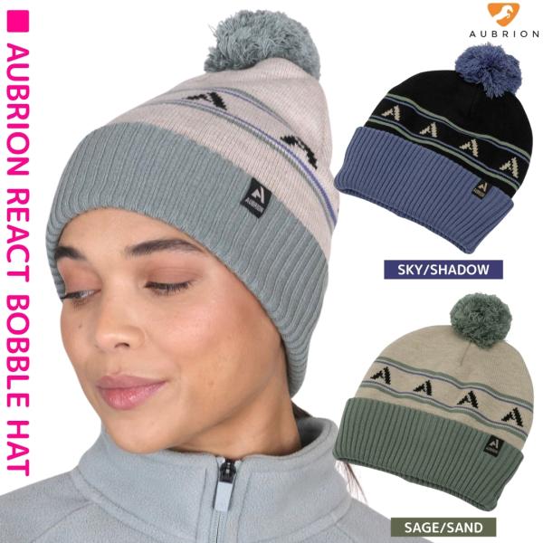 乗馬 帽子 キャップ Aubrion リアクト ニットキャップ 乗馬用品 馬具