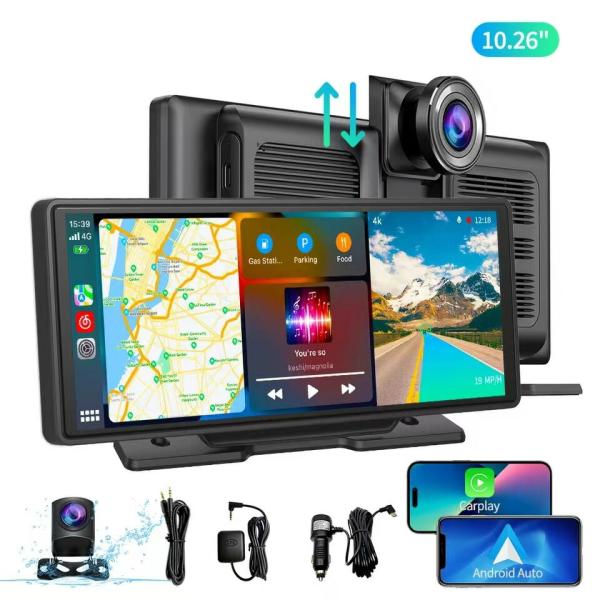 ディスプレイオーディオ ポータブル オーディオ 9/11.5 インチ CarPlay オンダッシュモ...