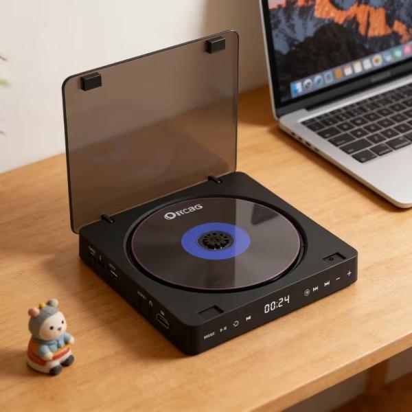 DVD CDプレーヤー 2026車用cdプレイヤー車載用 ポータブル USB電源 ポータブル DVD...
