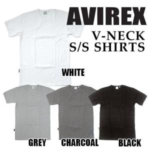 AVIREX アヴィレックス デイリー 半袖 Vネック Tシャツ 6143501/617351