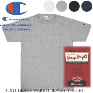 Champion/チャンピオン T1011 ヘヴィーウェイト ポケットTシャツ HEAVY WEIGHT JEASEY T-SHIRT｜joenet