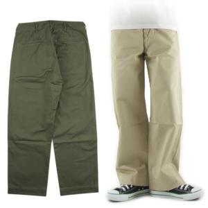 FULLCOUNT フルカウント チノパン ワイドストレート U.S. ARMY CHINO 41 KHAKI｜カジュアルショップ JOE