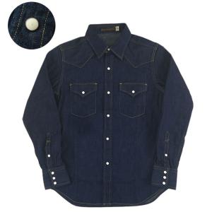 THE FLAT HEAD(フラットヘッド)DENIM WESTERN L/S SHIRT WORK 7001