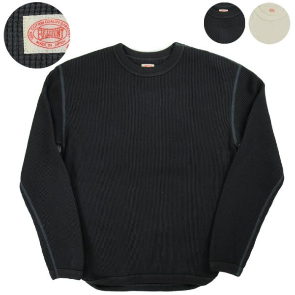 FULLCOUNT フルカウント ヘヴィウェイト ワッフルサーマル 長袖Tシャツ HEAVY WEI...