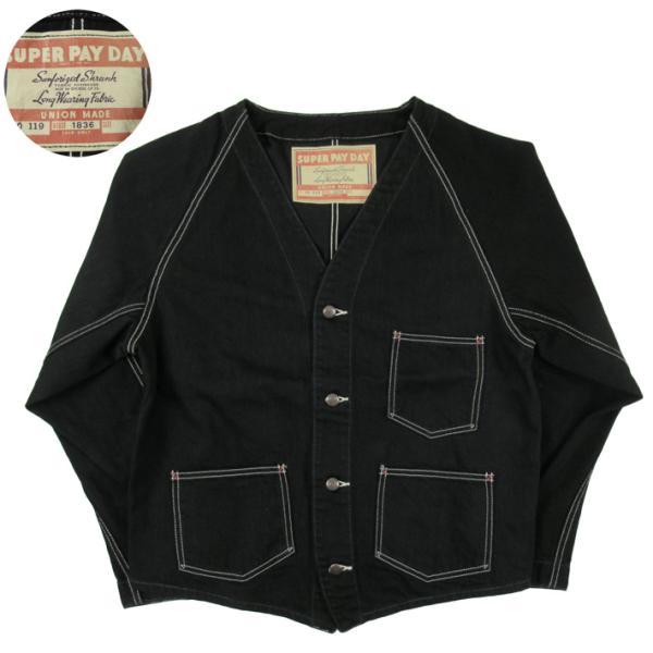 PAYDAY ペイデイ エンジニアジャケット カバーオール BLACK 50' ENGINEER J...