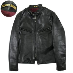 Schott N.Y.C ショット SCHOTT 141 シングルライダース ブラウン