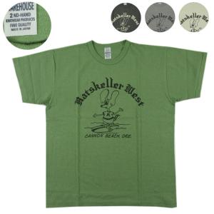 WAREHOUSE ウエアハウス Lot.4064 Tシャツ RATSKELLER