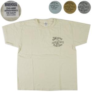 WAREHOUSE（ウエアハウス） ＆CO. 4064 TORTOISE S/S T-SHIRT SAX