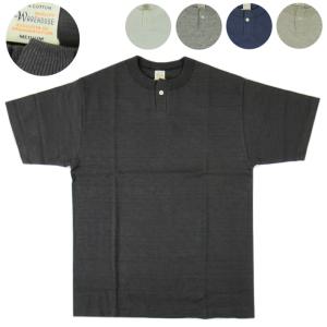 WAREHOUSE（ウエアハウス） Lot.5907 長袖ヘンリーネック Tシャツ