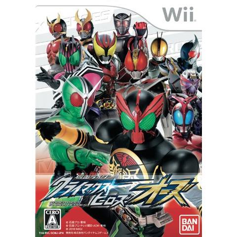 Wii【新品】仮面ライダー クライマックスヒーローズ オーズ　※特製カード封入