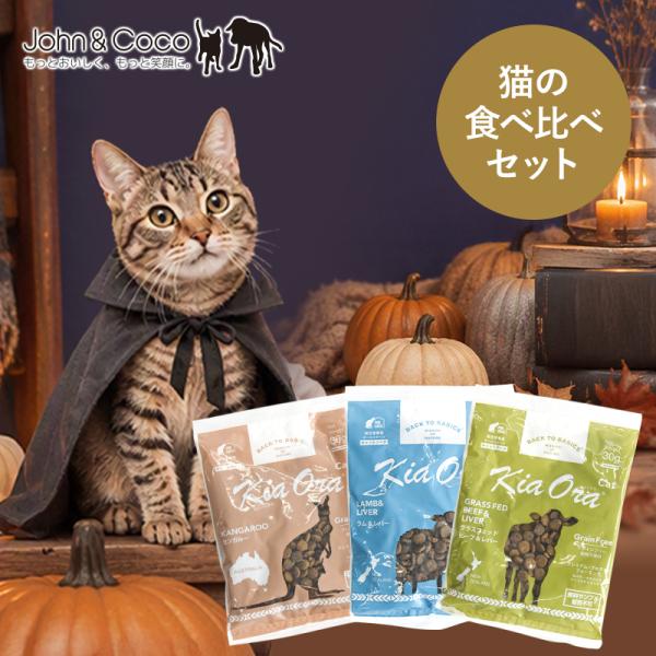【先着順・数量限定】Ｊ＆Ｃ ハロウィン限定 猫の食べ比べセット