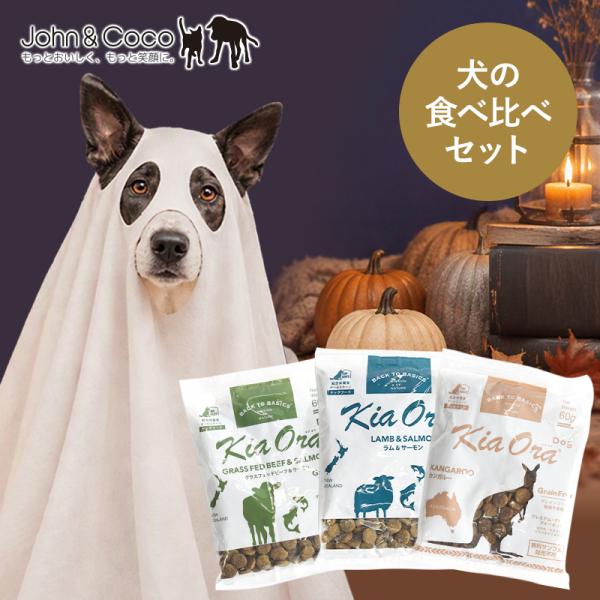 【先着順・数量限定】Ｊ＆Ｃ ハロウィン限定 犬の食べ比べセット