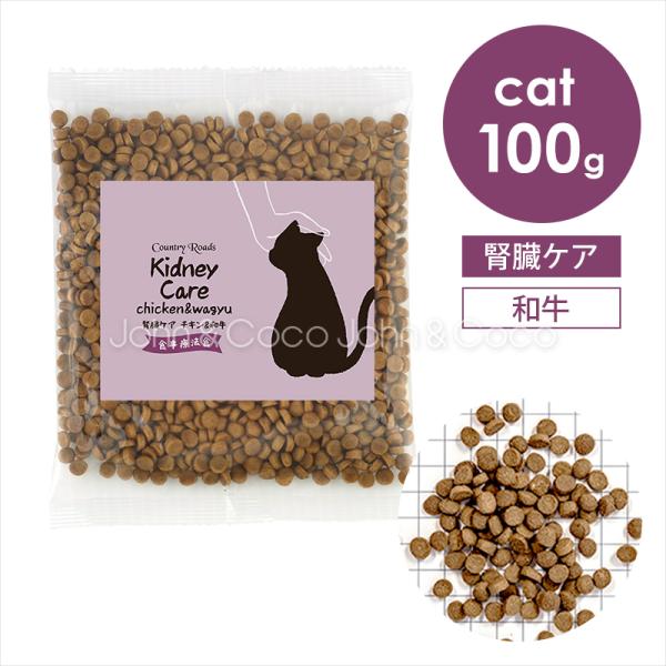 カントリーロード お魚でつくった腎臓ケア 食事療法食 チキン＆和牛風味 お試しミニサイズ100g 猫...