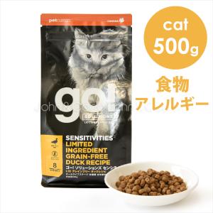 ゴー CAT センシティブ LID ダック 500g　キャットフード ドライフード｜john-coco