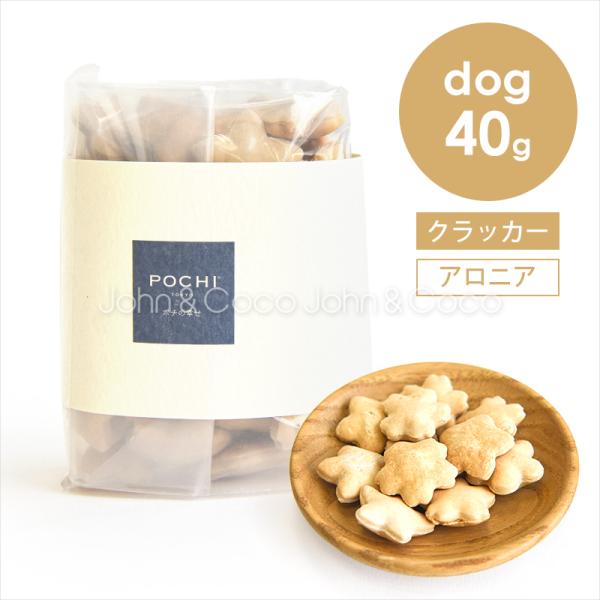 POCHI（ポチ） ローカロリークラッカー アロニア 40g エコパッケージ